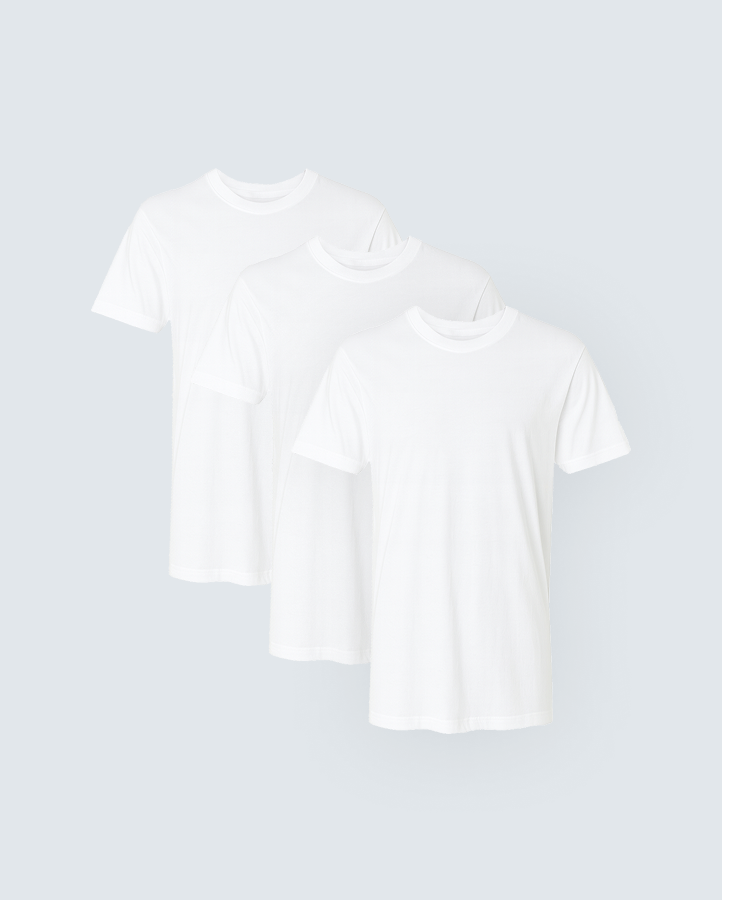 Ultra-Soft Bamboo Tee - 3 Pack