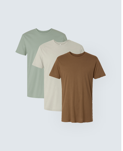Ultra-Soft Bamboo Tee - 3 Pack