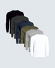 Black | Charcoal | Navy | Military Green | Heather Grey | White