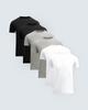 Black | Heather Grey | White