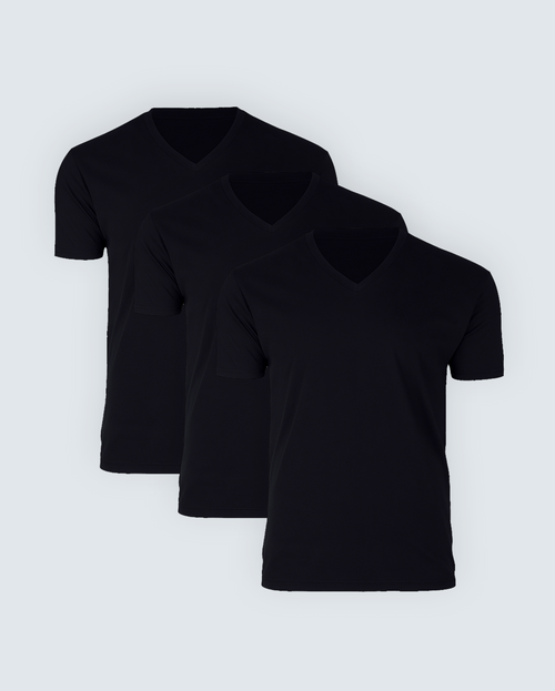 Daily Fit Classic V-Neck Tee 3-Pack
