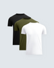 Black | Millitary Green | White