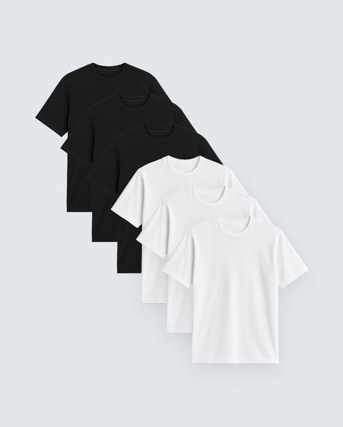 Luxury Heavy T-Shirt - 6 Pack