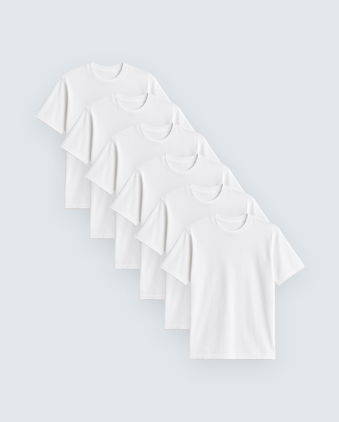 Luxury Heavy T-Shirt - 6 Pack