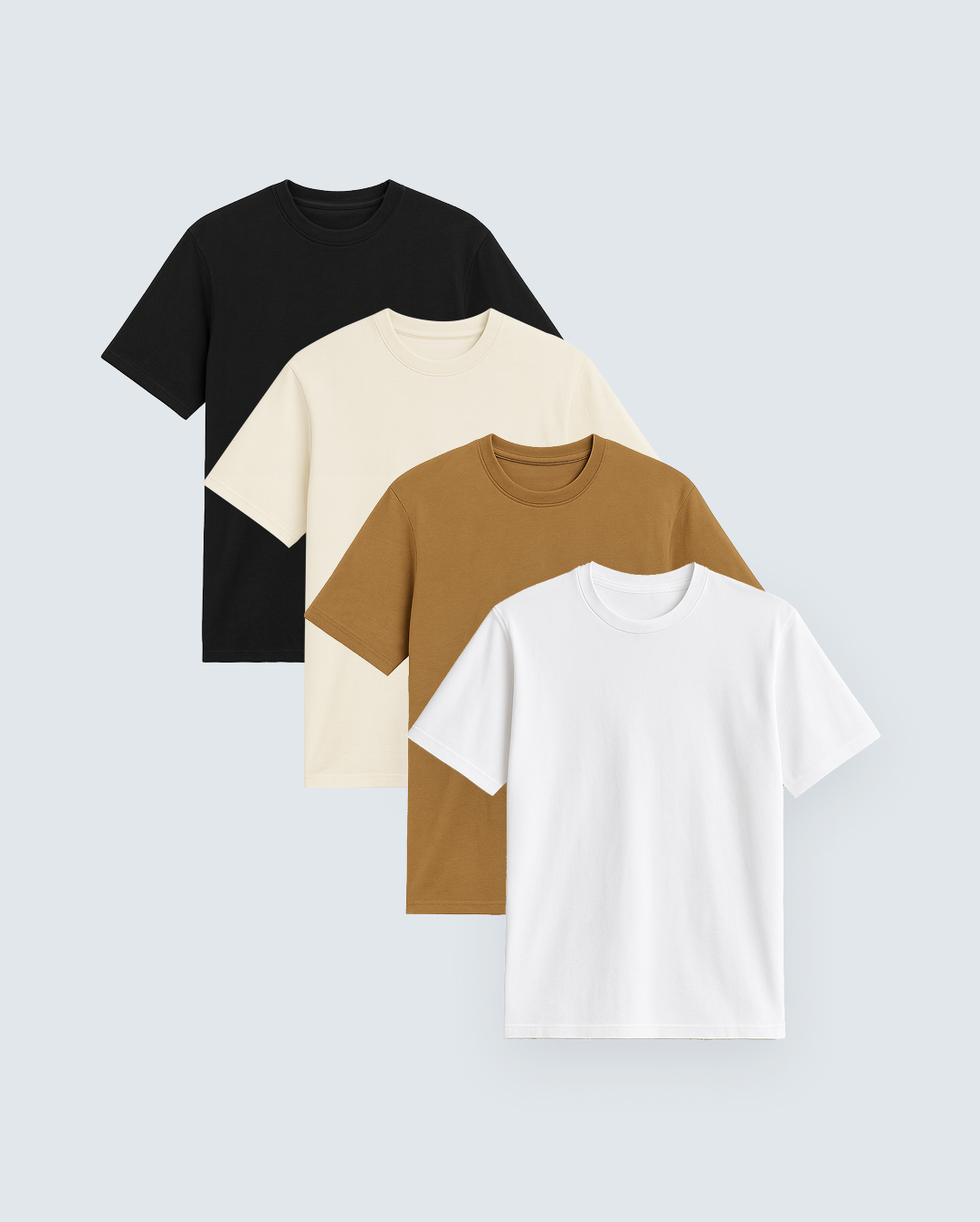 Luxury Heavy T-Shirt - 4 Pack
