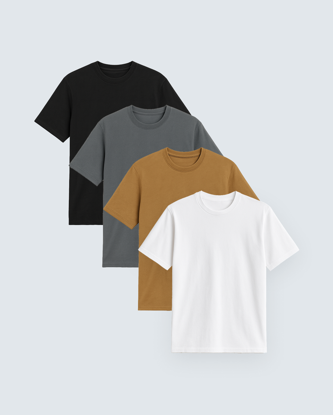Luxury Heavy T-Shirt - 4 Pack