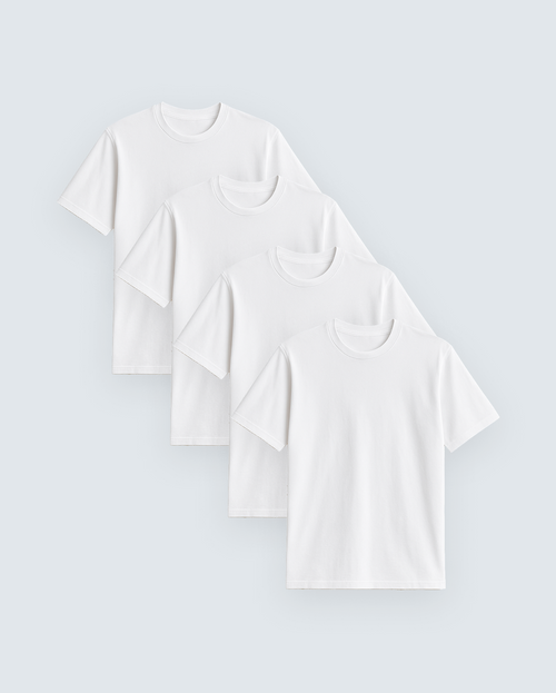 Luxury Heavy T-Shirt - 4 Pack