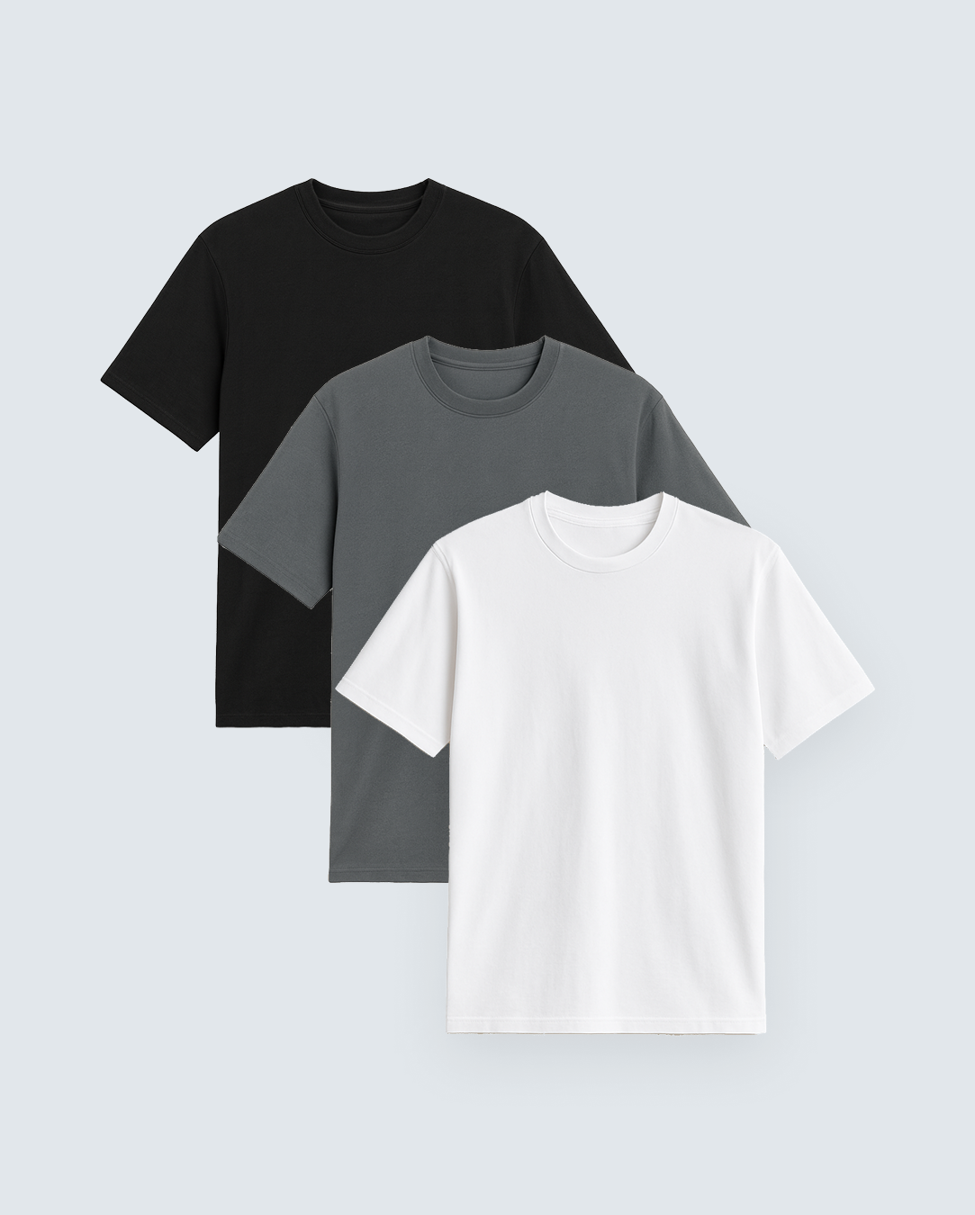 Luxury Heavy T-Shirt - 3 Pack