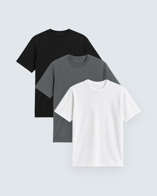 Luxury Heavy T-Shirt - 3 Pack