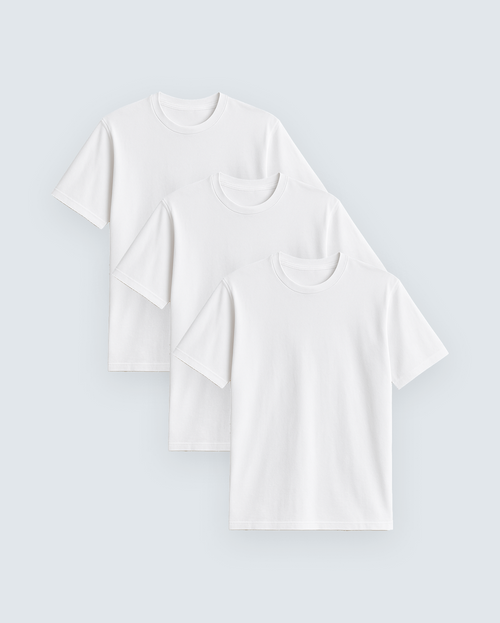 Luxury Heavy T-Shirt - 3 Pack