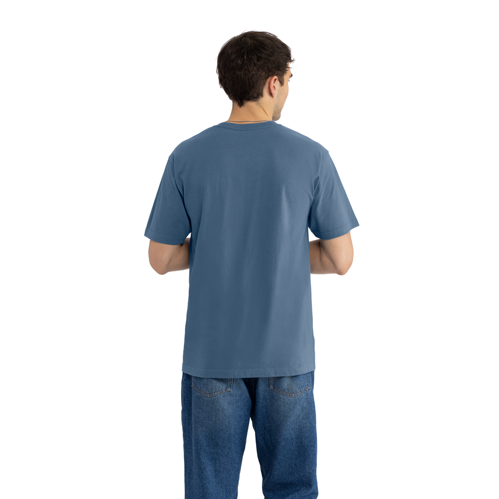 The Affordable Luxe Crew Neck T-Shirt - Blue Jean