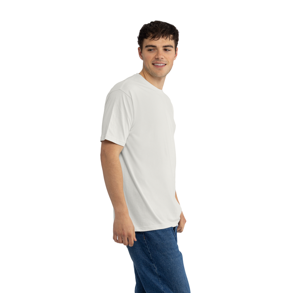 The Affordable Luxe Crew Neck T-Shirt - Bone