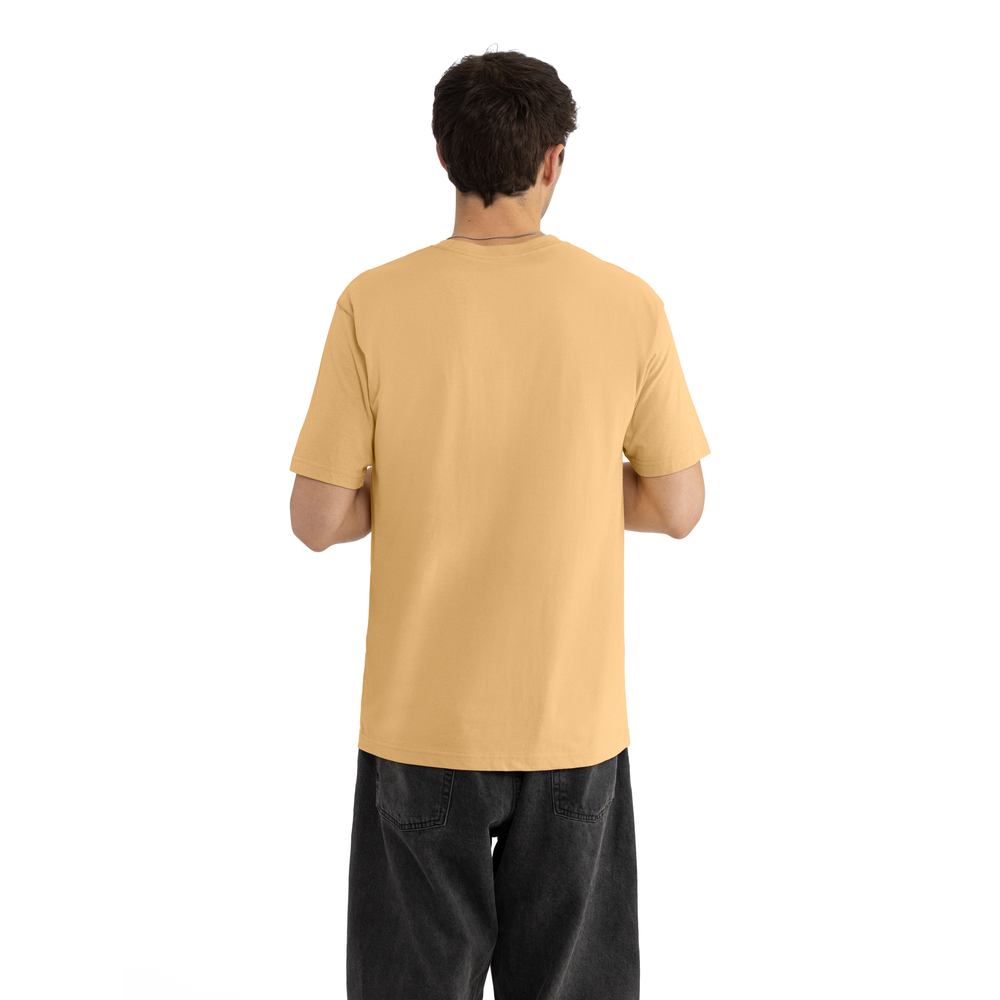 The Affordable Luxe Crew Neck T-Shirt - Camel
