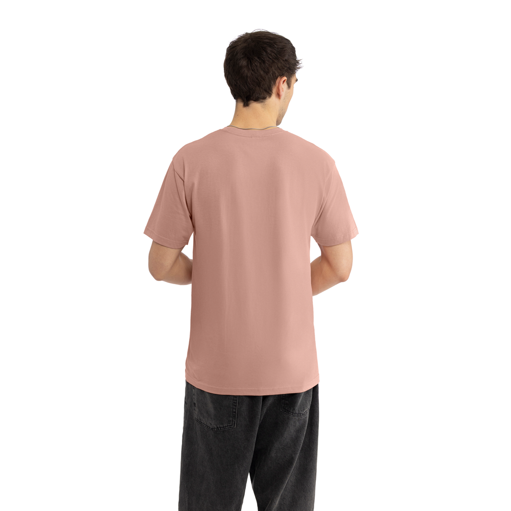 The Affordable Luxe Crew Neck T-Shirt - Desert Pink