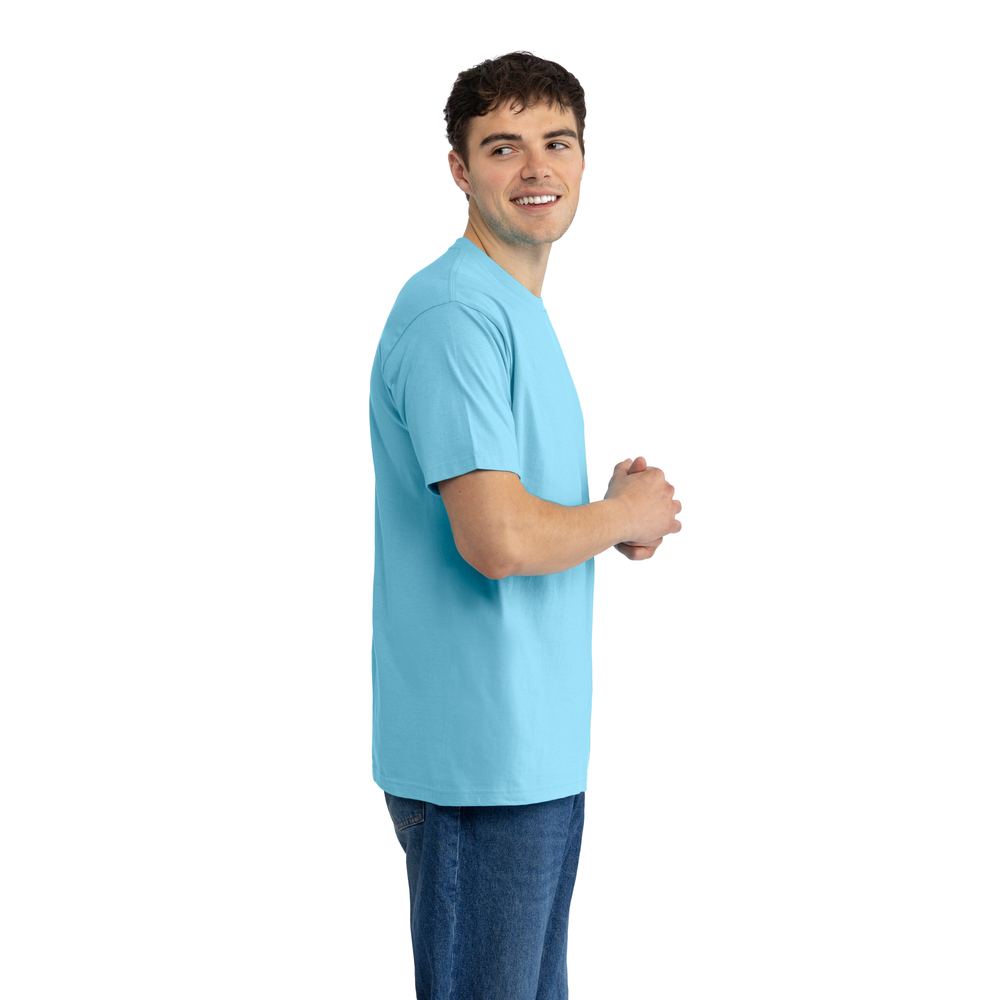 The Affordable Luxe Crew Neck T-Shirt - Pacific Blue