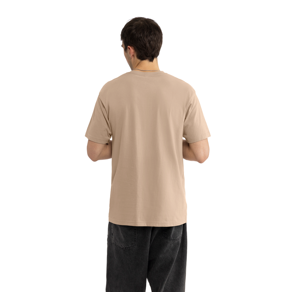 The Affordable Luxe Crew Neck T-Shirt - Tan