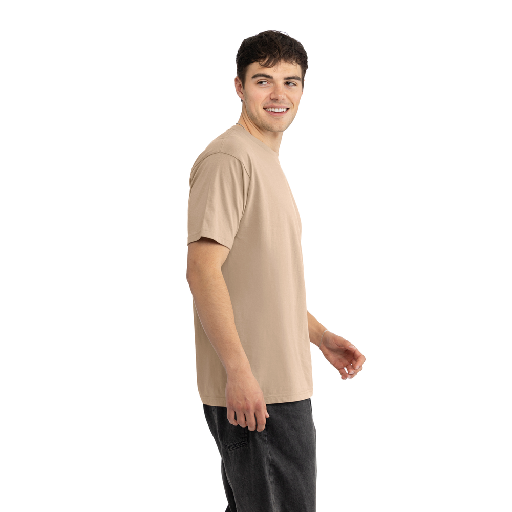The Affordable Luxe Crew Neck T-Shirt - Tan