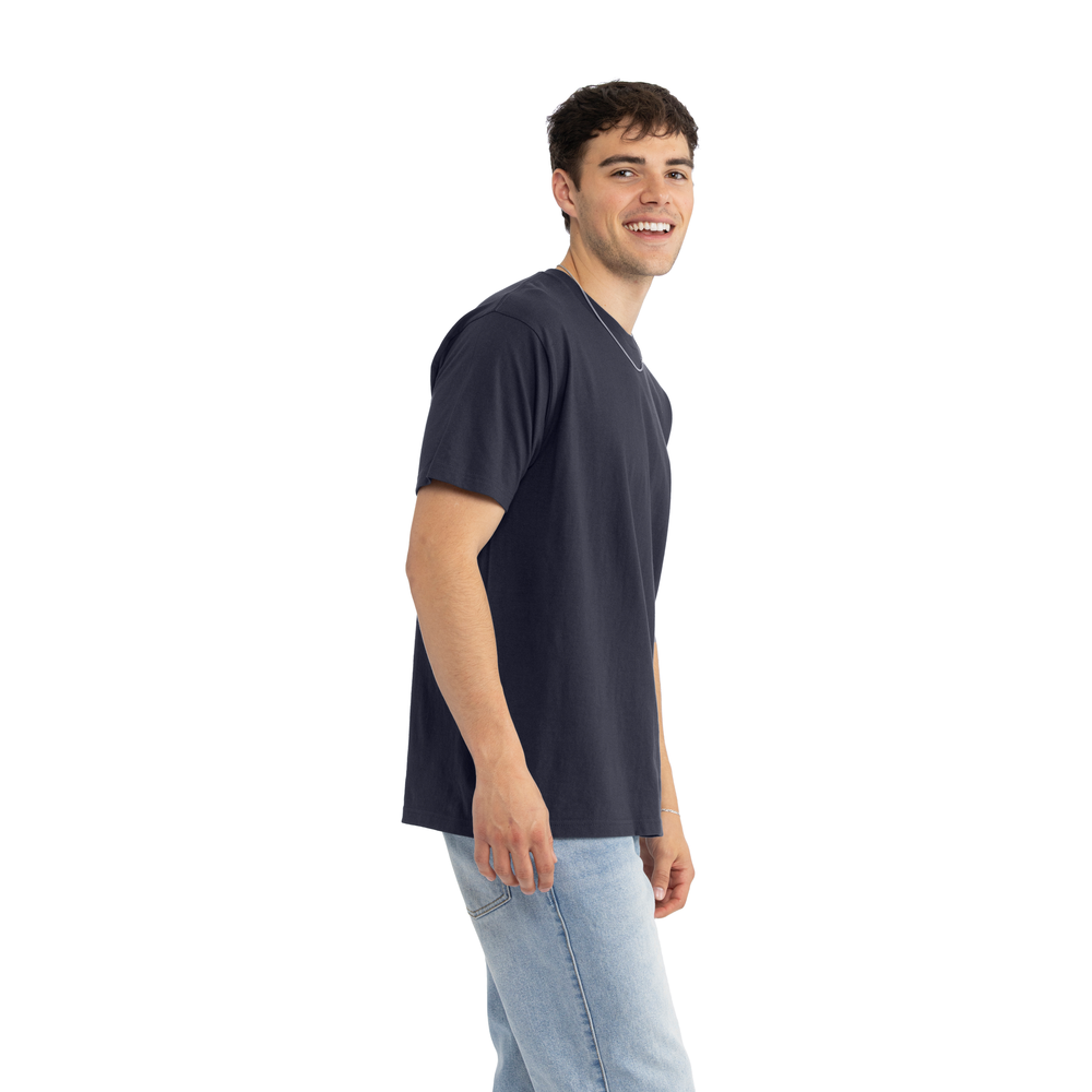 The Affordable Luxe Crew Neck T-Shirt - Harbor Blue