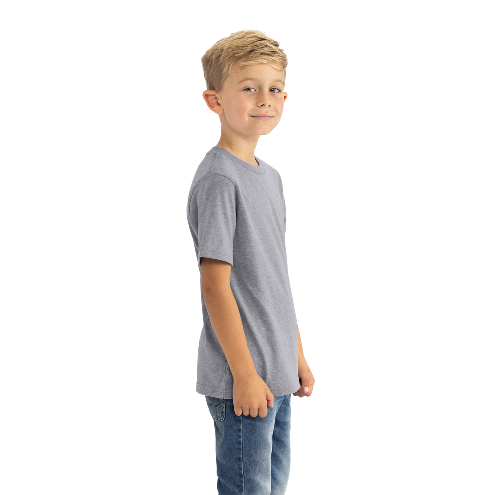 Youth CVC T-Shirt - Dark Heather Gray - The American Threads